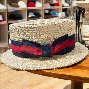 Italian Straw Skimmer Hat
Vintage Hats highly Jazzy in Style…